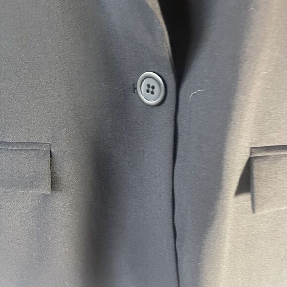 Talula Babaton Stretch Black Wool Blend Blazer Sz M - Picture 4 of 6